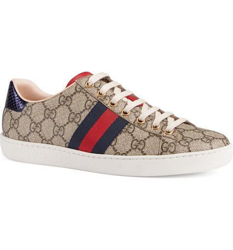 gucci women's ace interlocking g sneakers|gucci ace sneakers nordstrom.